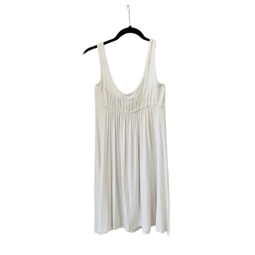 Soprano White Summer Dress - Size Large